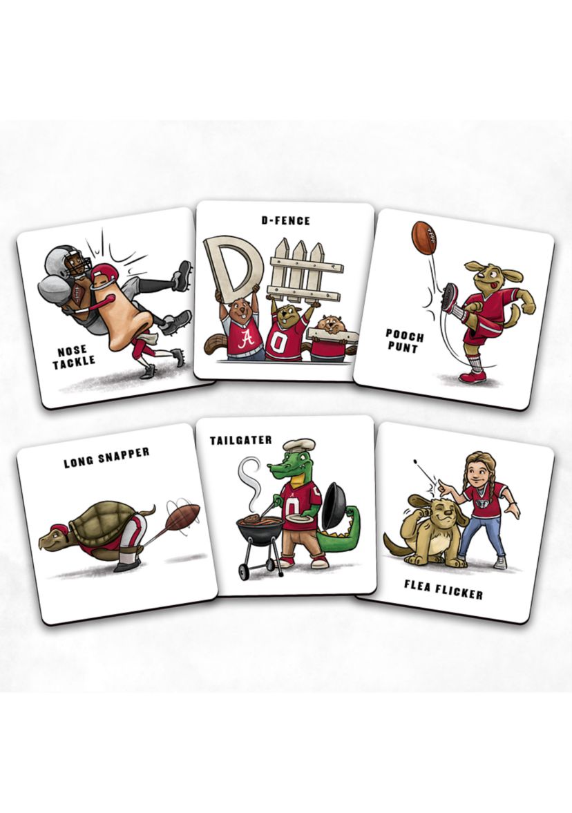 YouTheFan NCAA Alabama Crimson Tide Licensed Memory Match Game
