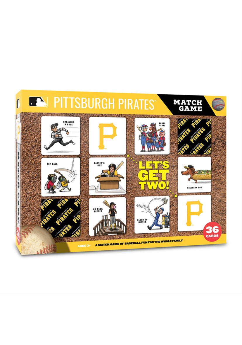 YouTheFan MLB Pittsburgh Pirates Licensed Memory Match Game