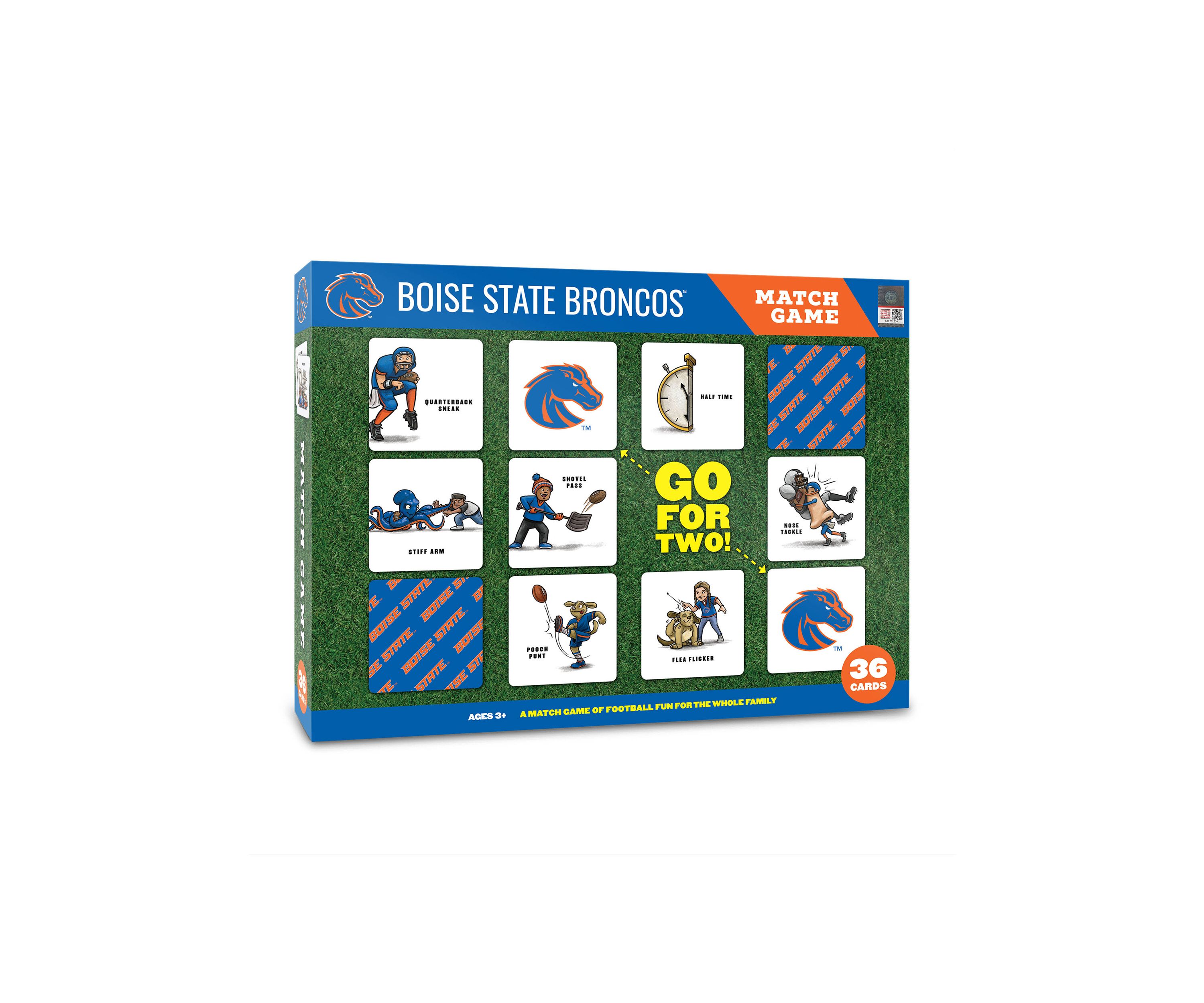 YouTheFan NCAA Boise State Broncos Licensed Memory Match Game