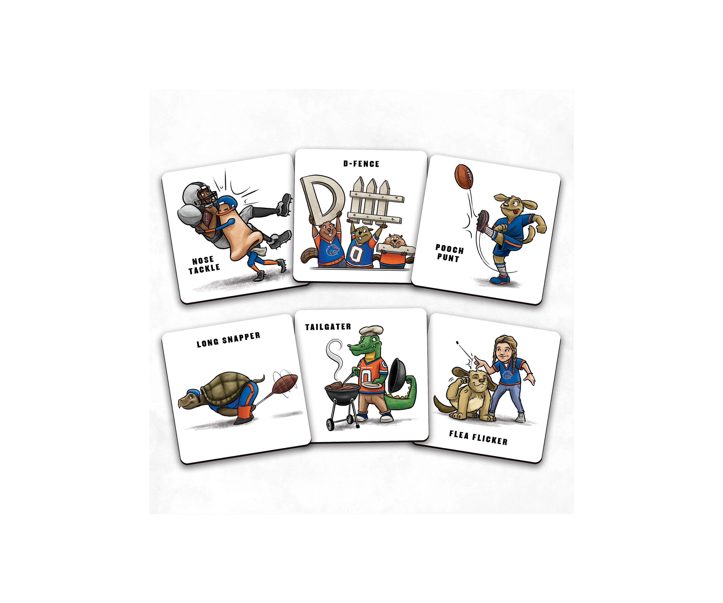 YouTheFan NCAA Boise State Broncos Licensed Memory Match Game
