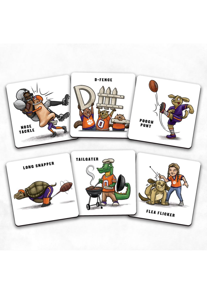 YouTheFan NCAA Clemson Tigers Licensed Memory Match Game