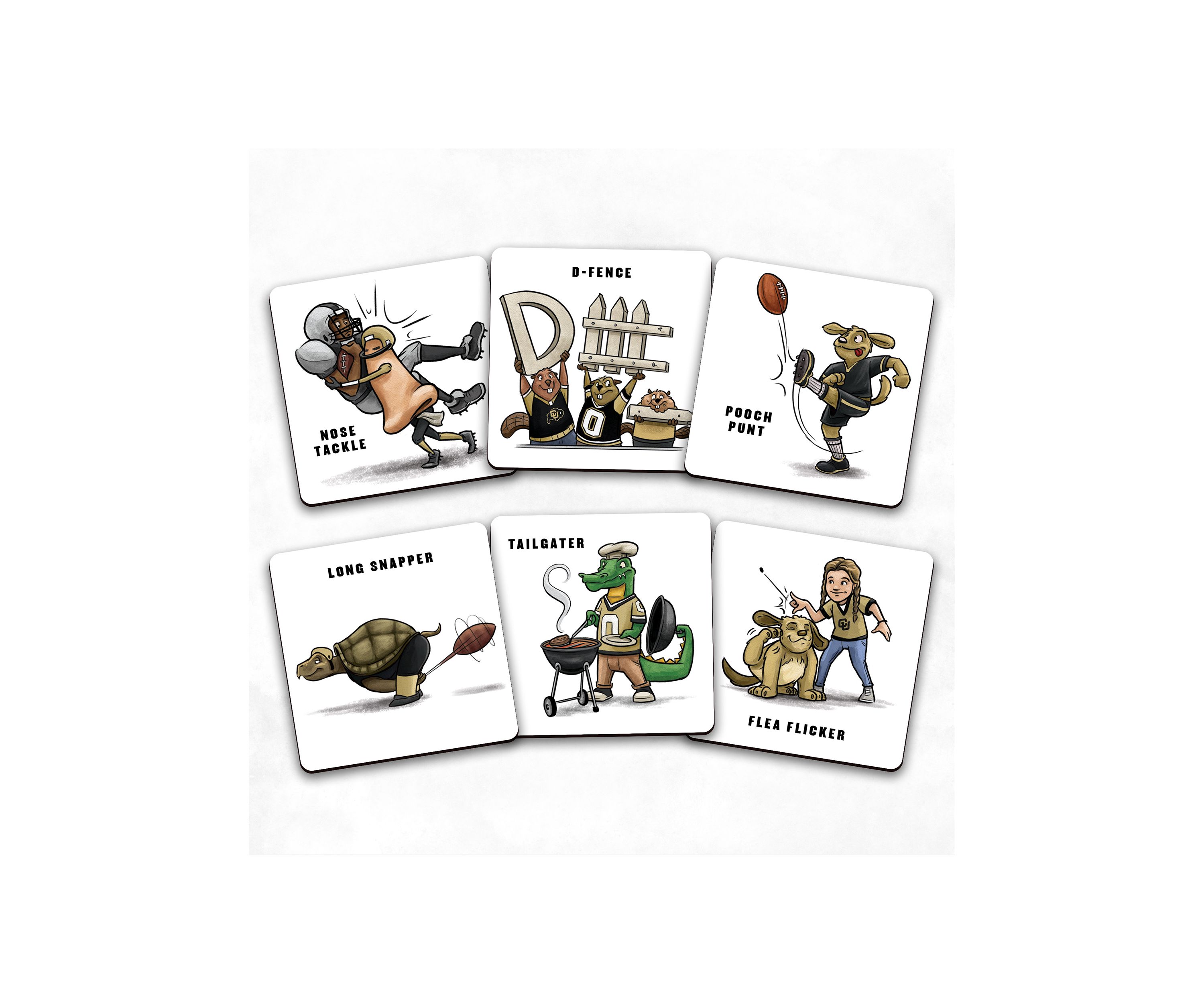 YouTheFan NCAA Colorado Buffaloes Licensed Memory Match Game