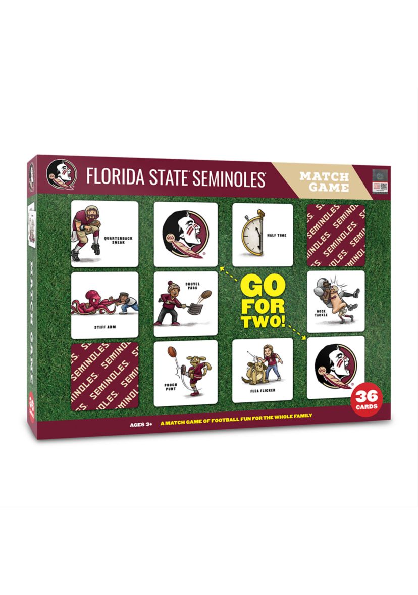 Florida State Seminoles YouTheFan NCAA Florida State Licensed Memory Match Game