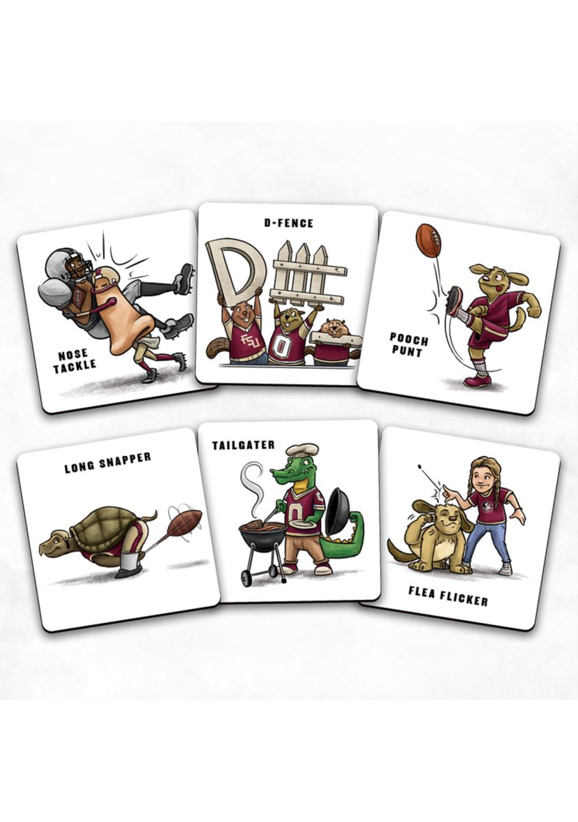 Florida State Seminoles YouTheFan NCAA Florida State Licensed Memory Match Game