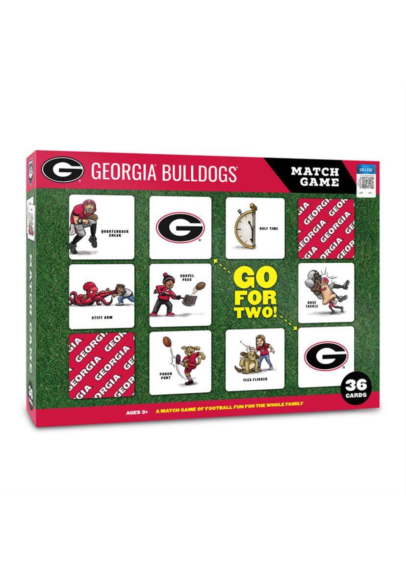 NCAA Georgia Bulldogs Licensed Memory Match Game