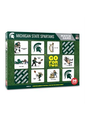 YouTheFan NCAA Michigan State Spartans Licensed Memory Match Game
