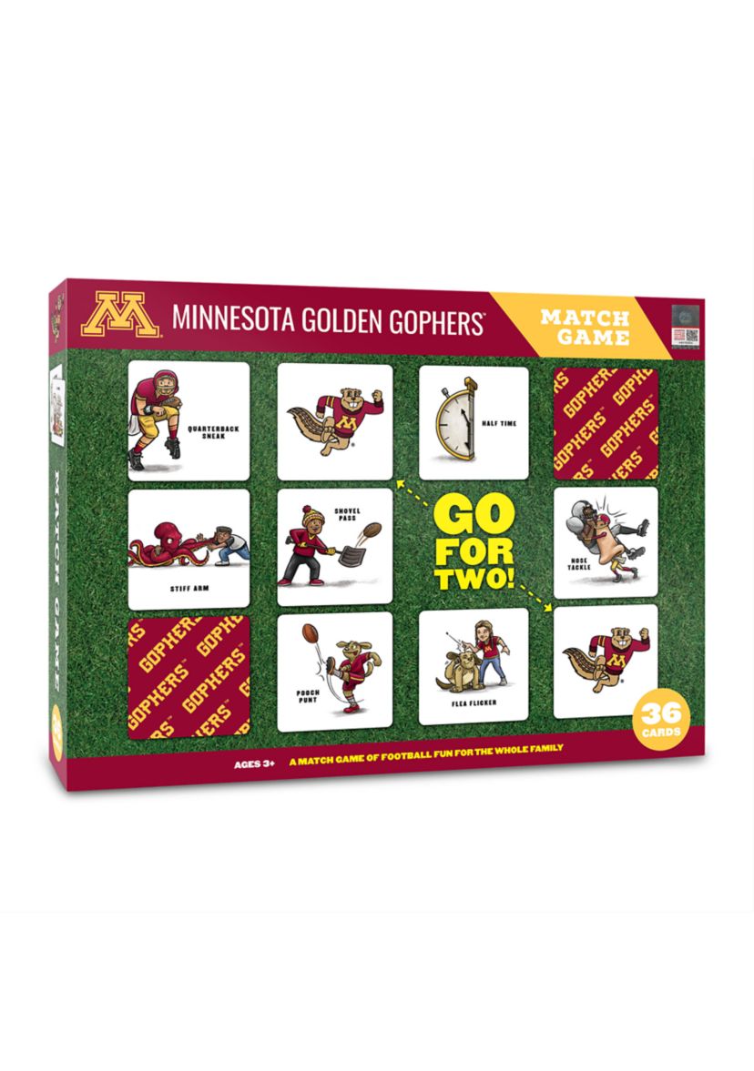 YouTheFan NCAA Minnesota Golden Gophers Licensed Memory Match Game