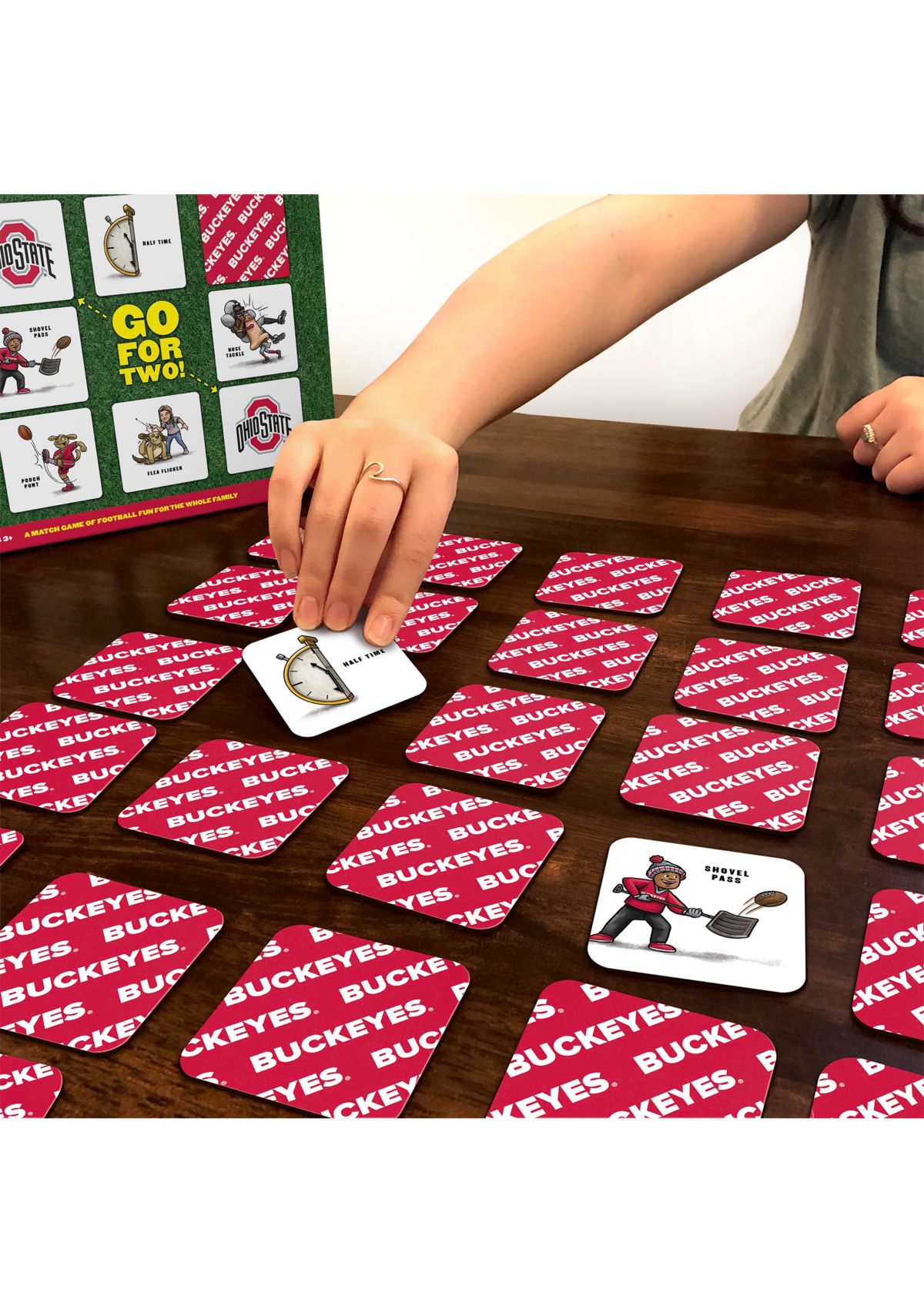 YouTheFan NCAA Ohio State Buckeyes Licensed Memory Match Game