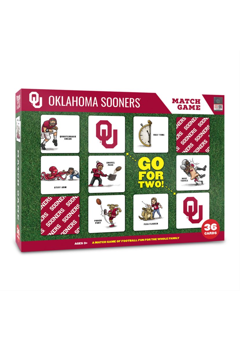 YouTheFan NCAA Oklahoma Sooners Licensed Memory Match Game