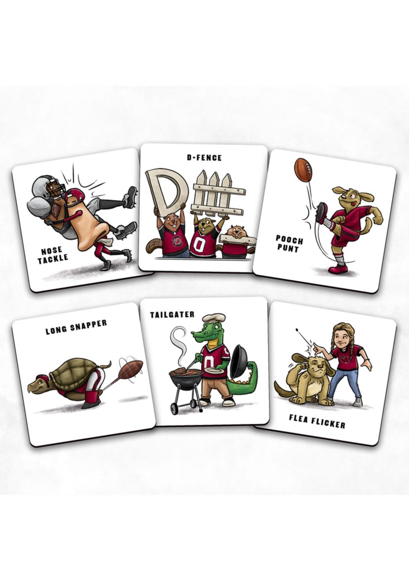 YouTheFan NCAA South Carolina Gamecocks Licensed Memory Match Game