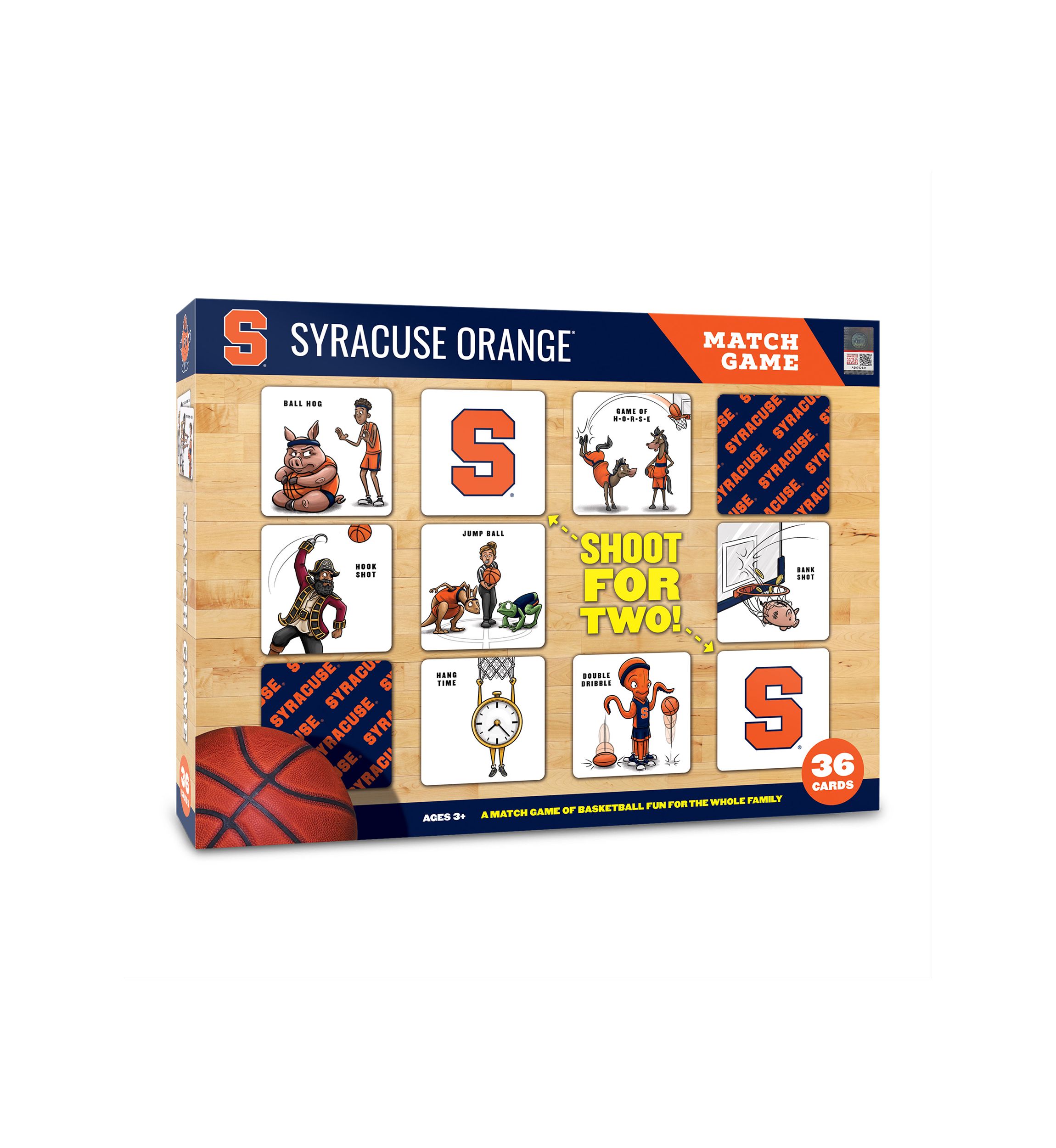 YouTheFan NCAA Syracuse Orange Licensed Memory Match Game