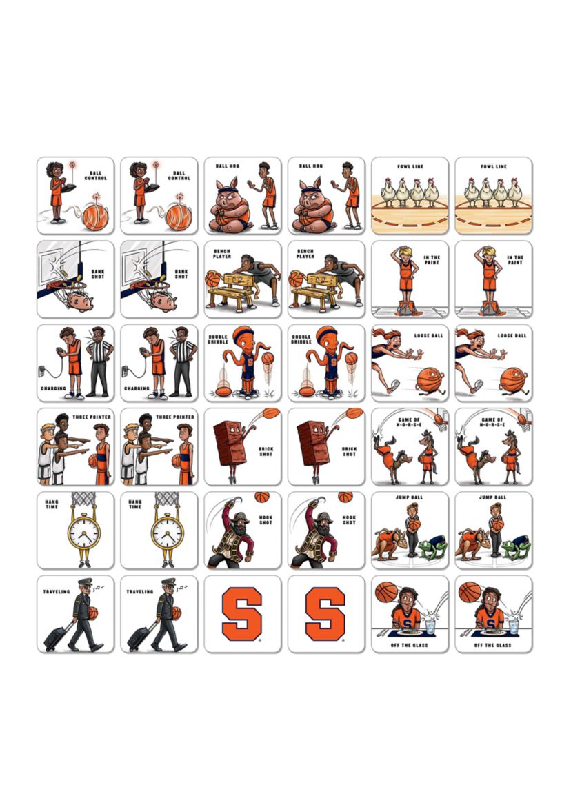 YouTheFan NCAA Syracuse Orange Licensed Memory Match Game