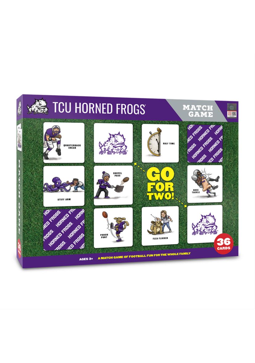 YouTheFan NCAA TCU Horned Frogs Licensed Memory Match Game