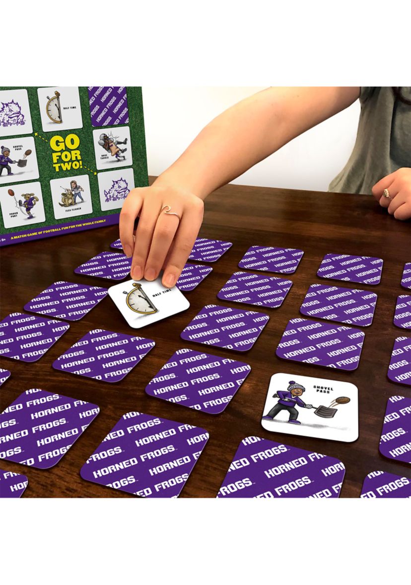 YouTheFan NCAA TCU Horned Frogs Licensed Memory Match Game