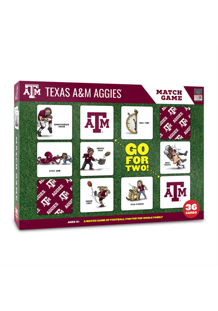 YouTheFan NCAA Texas A&M Aggies Licensed Memory Match Game
