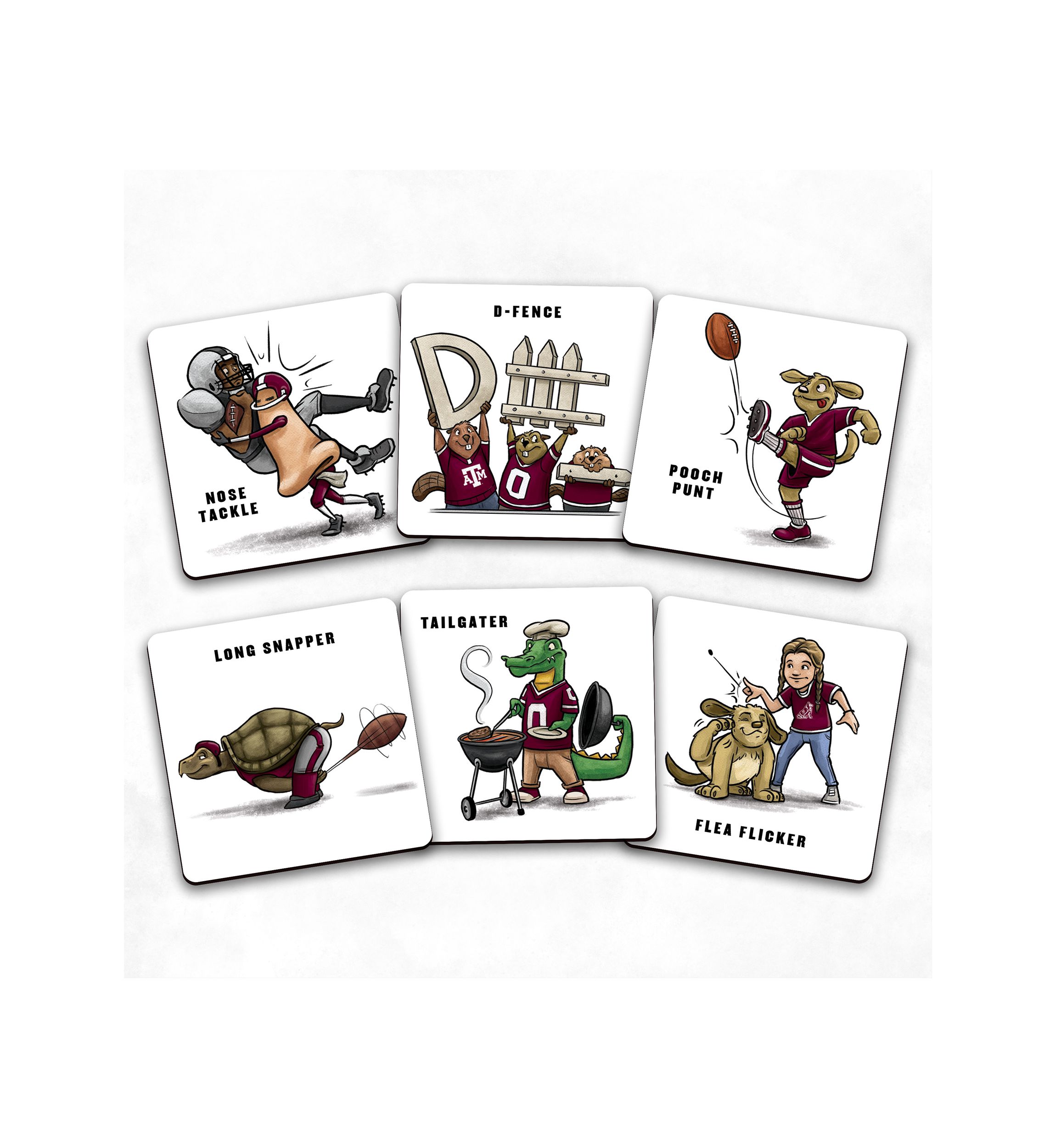 YouTheFan NCAA Texas A&M Aggies Licensed Memory Match Game