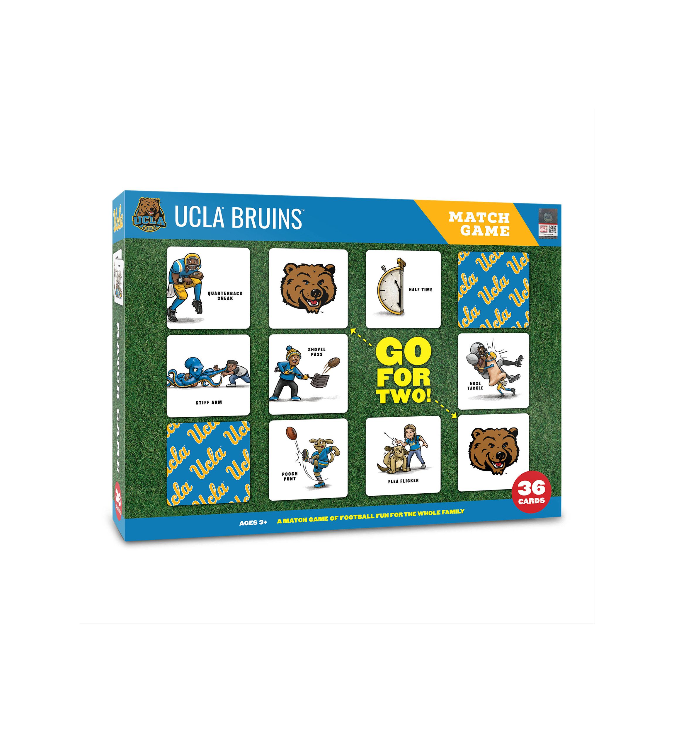 YouTheFan NCAA UCLA Bruins Licensed Memory Match Game