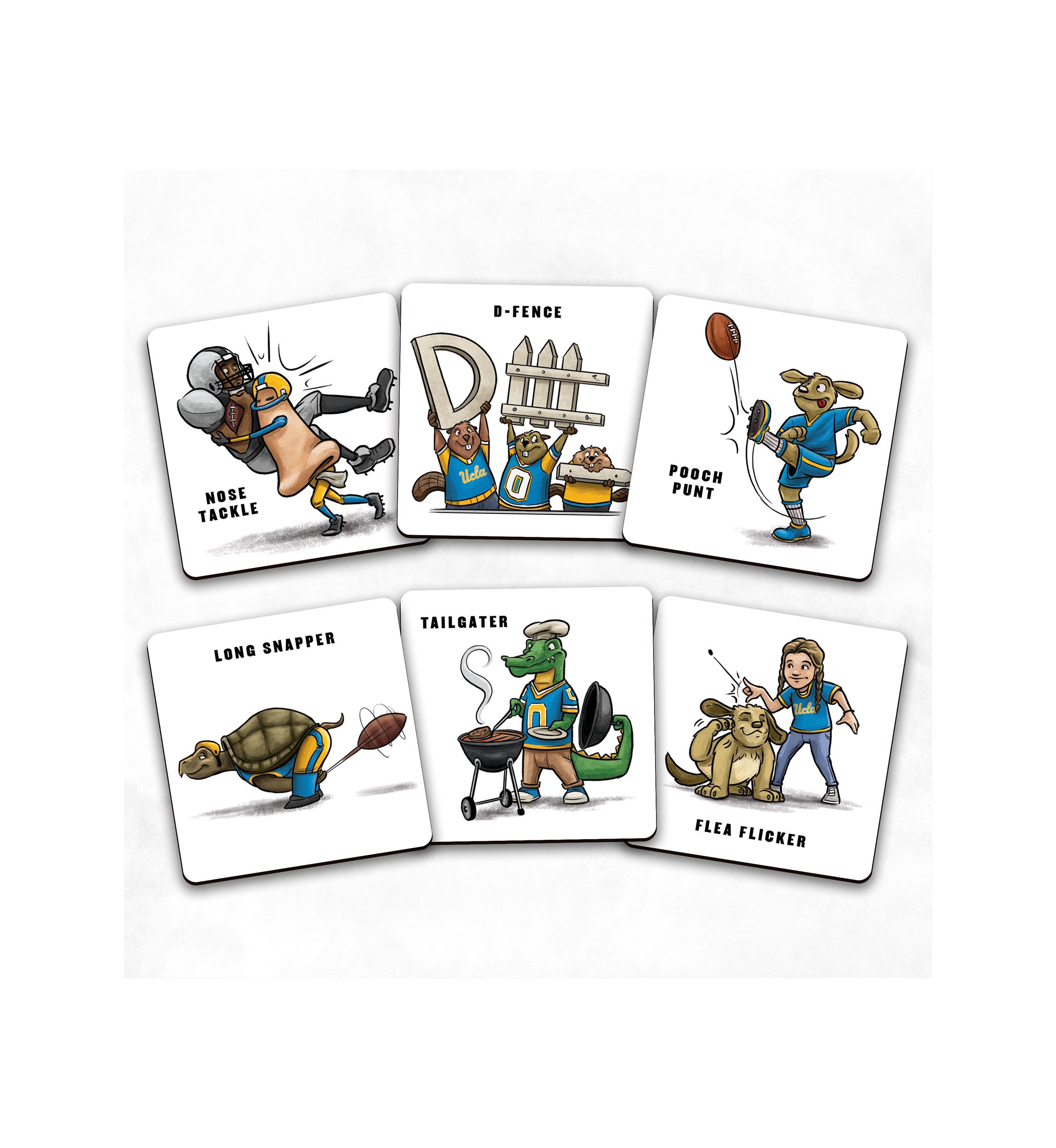 YouTheFan NCAA UCLA Bruins Licensed Memory Match Game