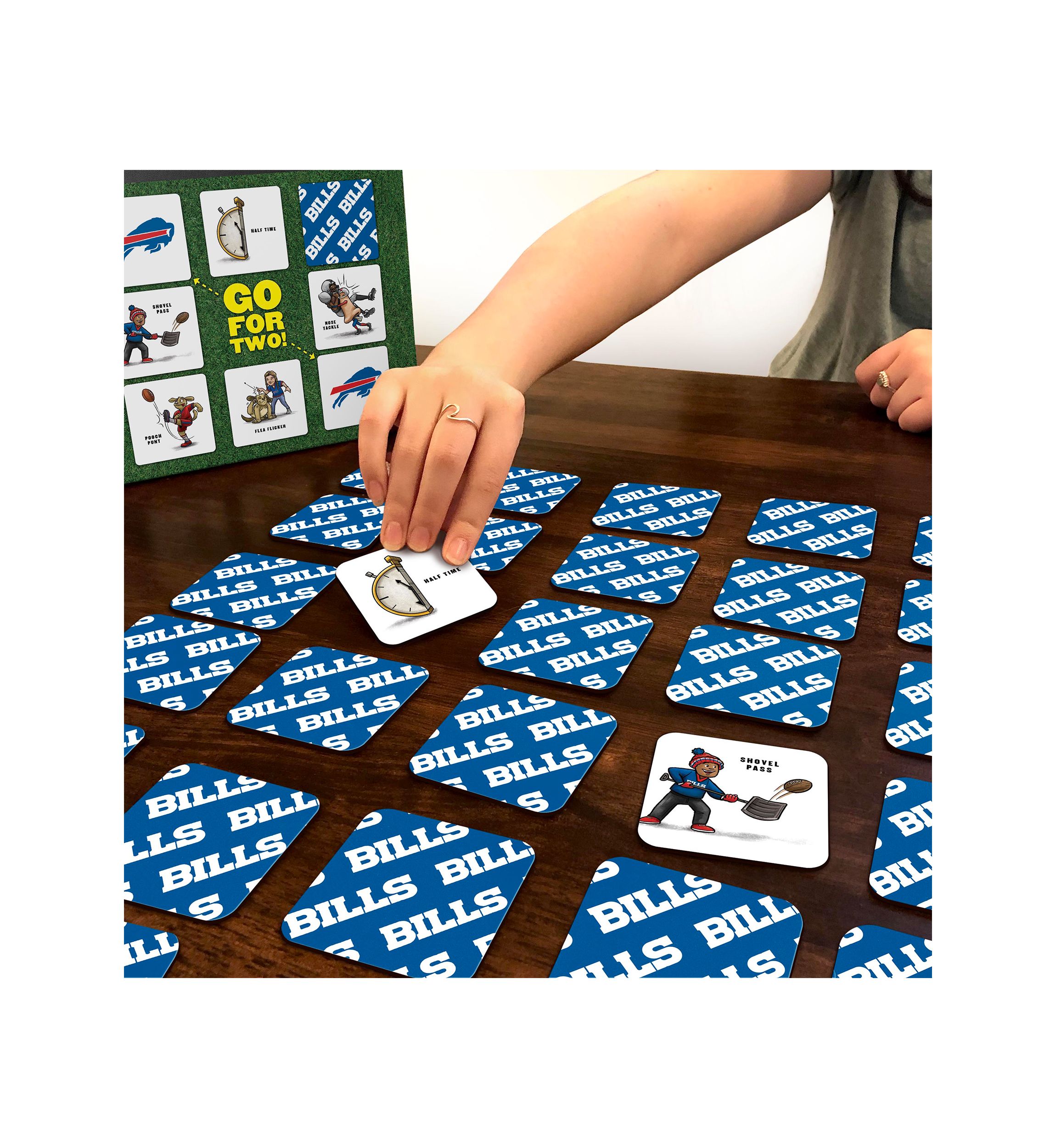 YouTheFan NFL Buffalo Bills Licensed Memory Match Game
