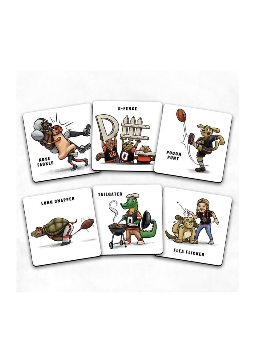 YouTheFan NFL Cincinnati Bengals Licensed Memory Match Game