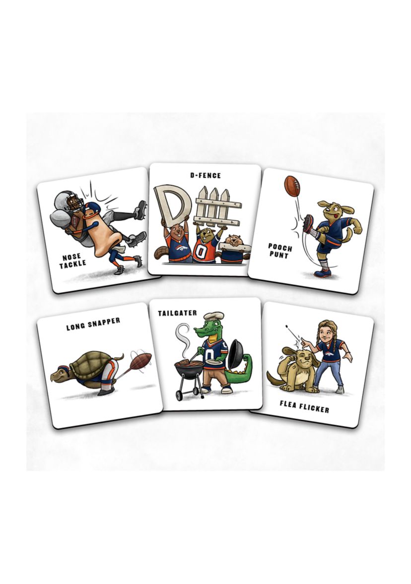 YouTheFan NFL Denver Broncos Licensed Memory Match Game