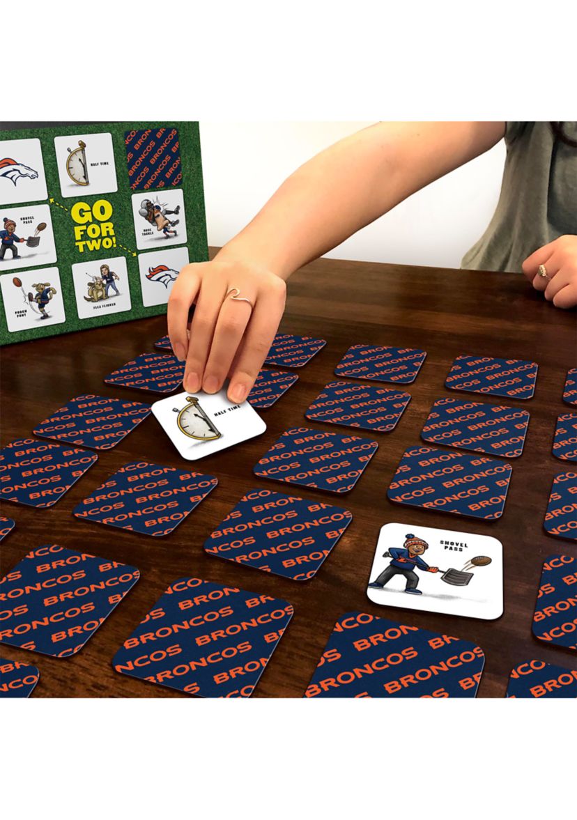 YouTheFan NFL Denver Broncos Licensed Memory Match Game