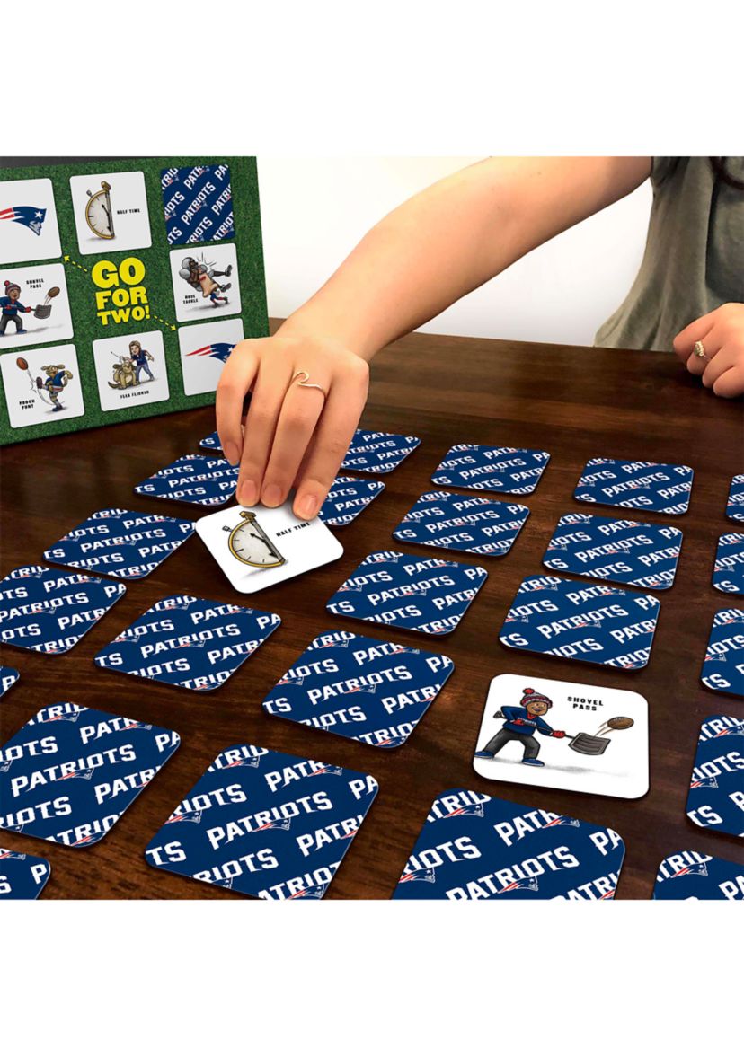 YouTheFan NFL New England Patriots Licensed Memory Match Game