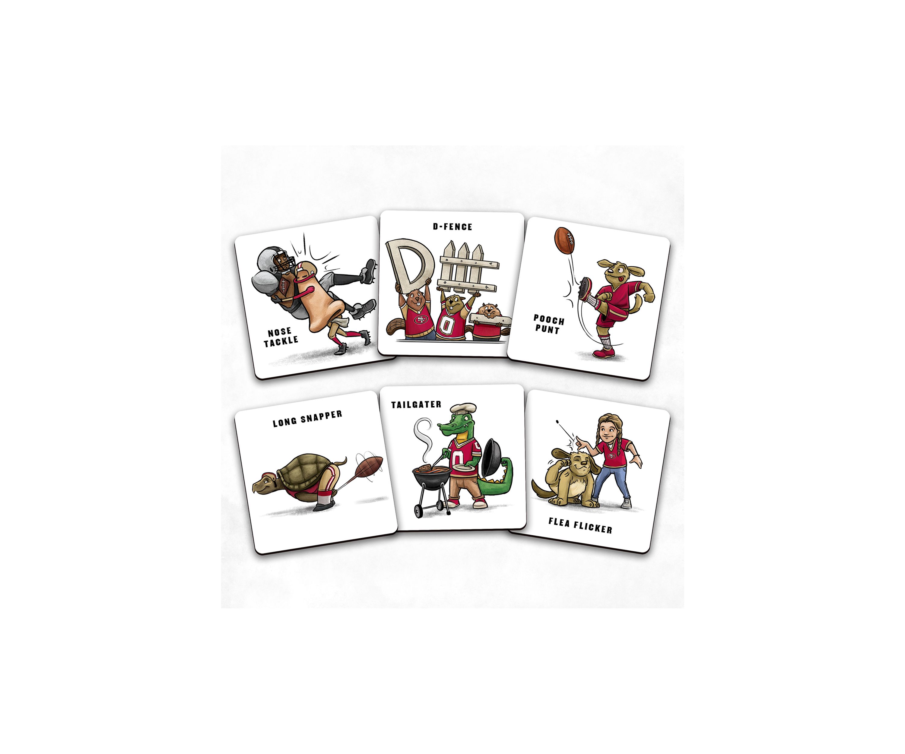 YouTheFan NFL San Francisco 49ers Licensed Memory Match Game