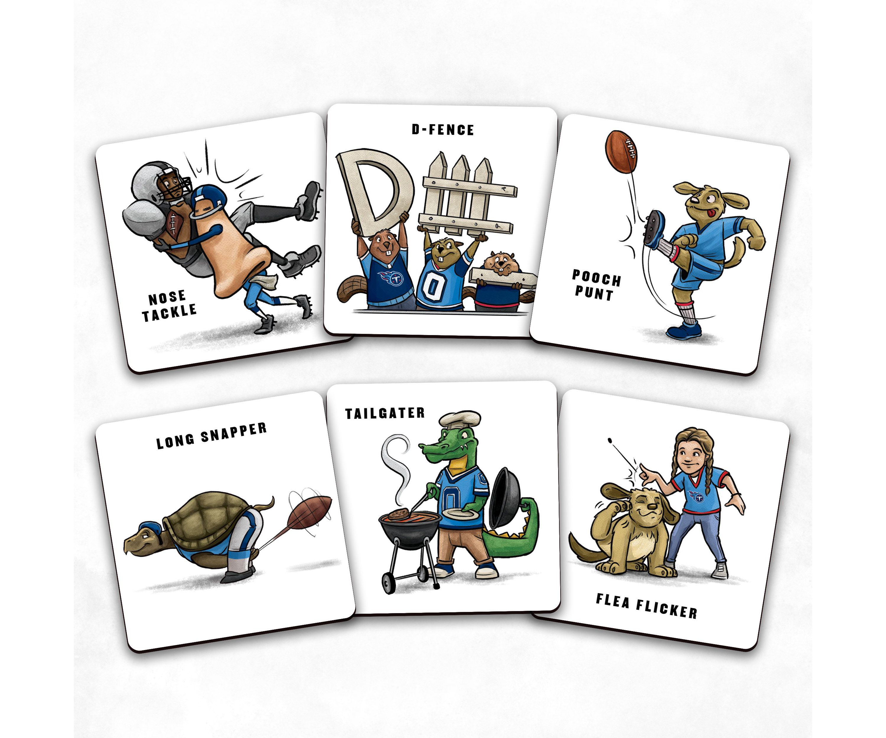 YouTheFan NFL Tennessee Titans Licensed Memory Match Game