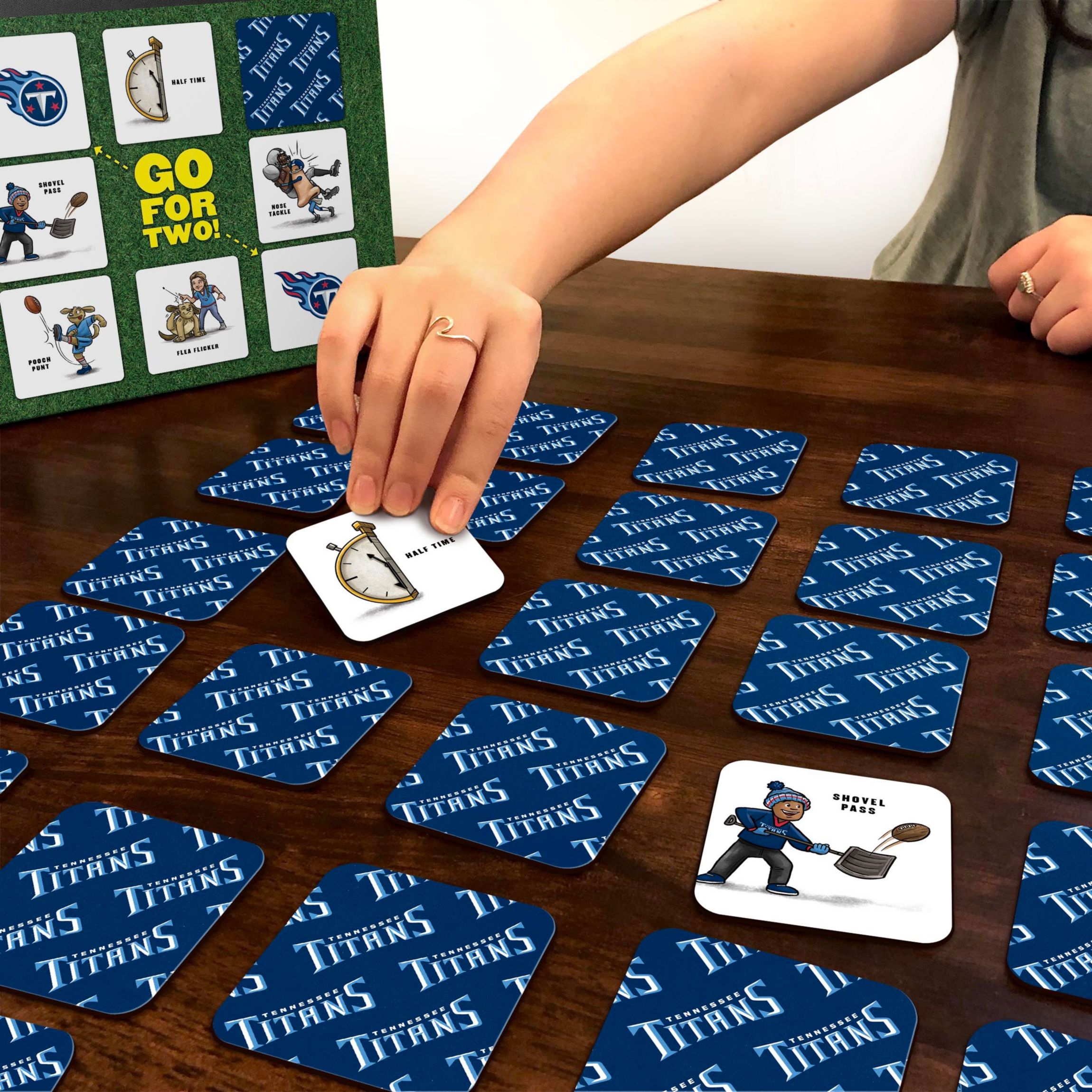YouTheFan NFL Tennessee Titans Licensed Memory Match Game