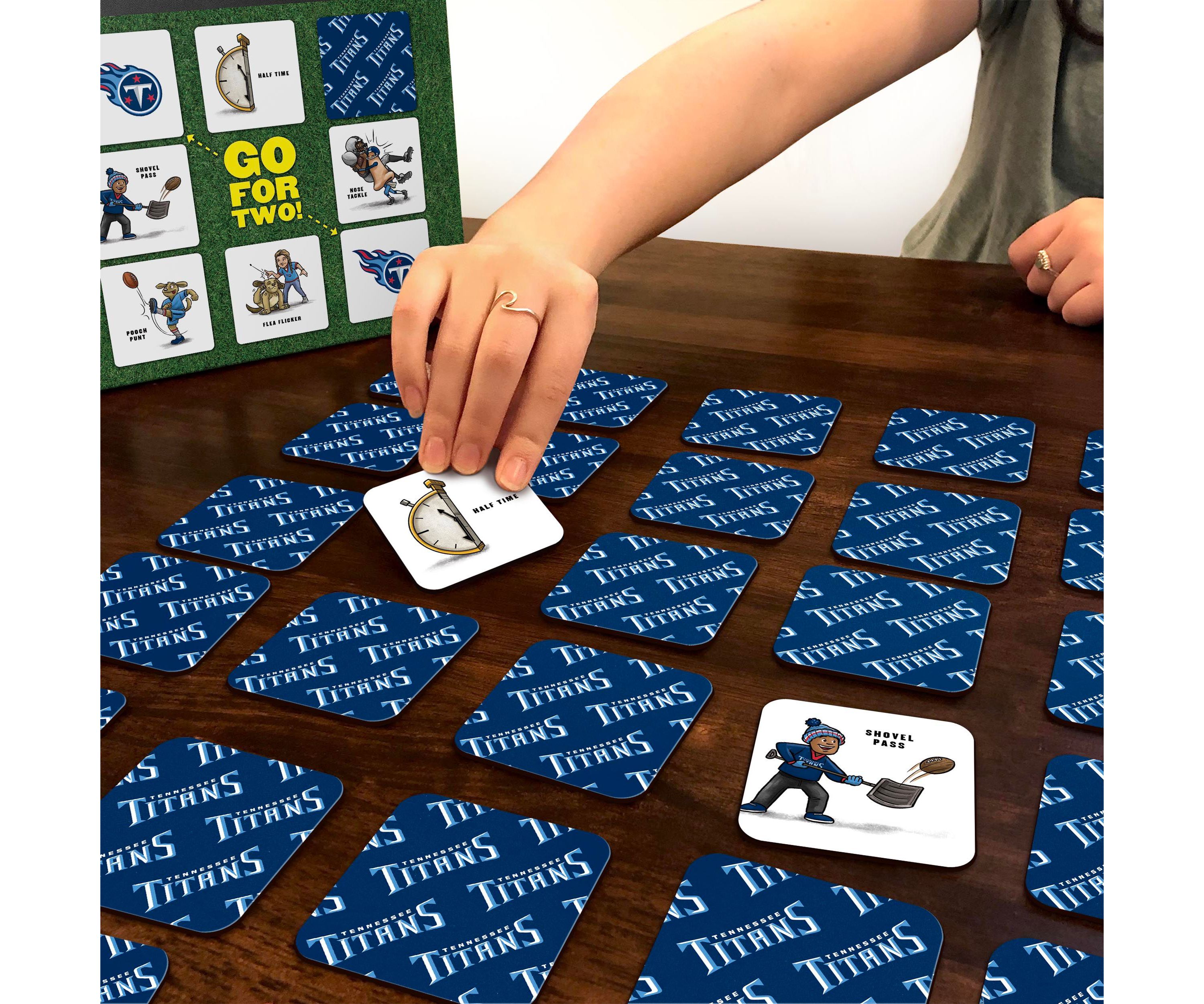 YouTheFan NFL Tennessee Titans Licensed Memory Match Game