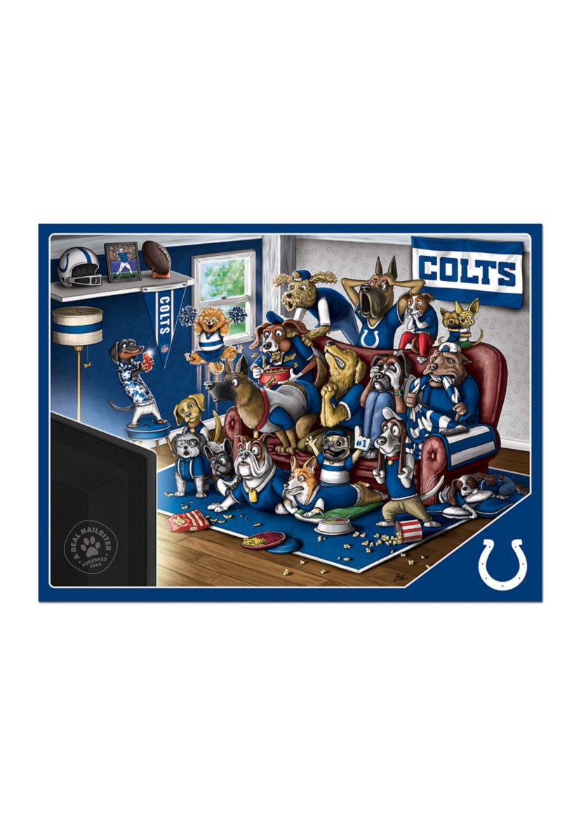 YouTheFan NFL Indianapolis Colts Purebred Fans 500pc Puzzle - "A Real Nailbiter"