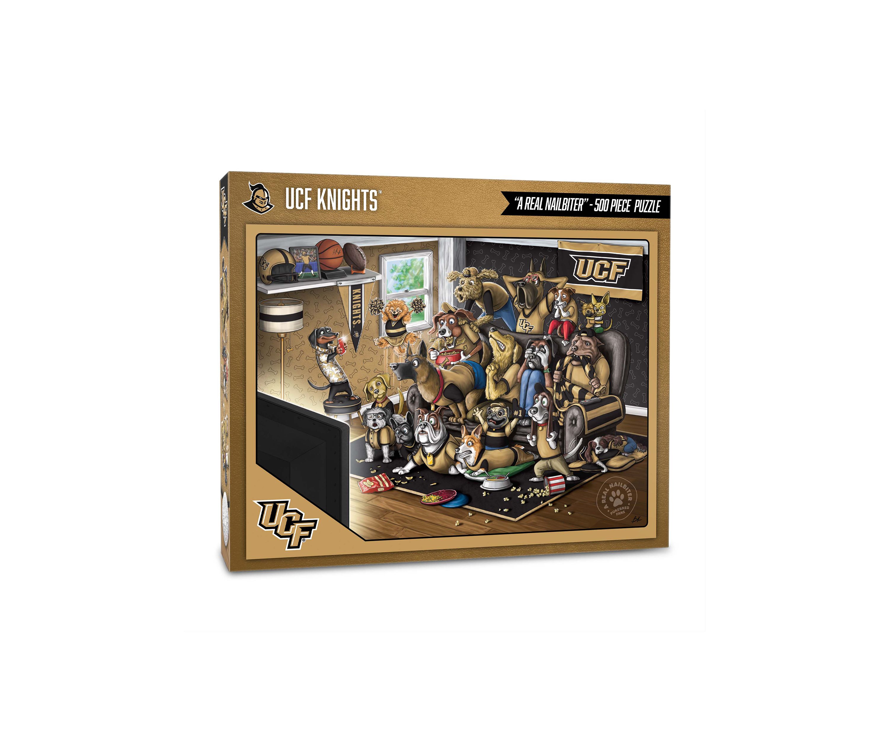 YouTheFan NCAA Central Florida Knights Purebred Fans 500pc Puzzle - "A Real Nailbiter"