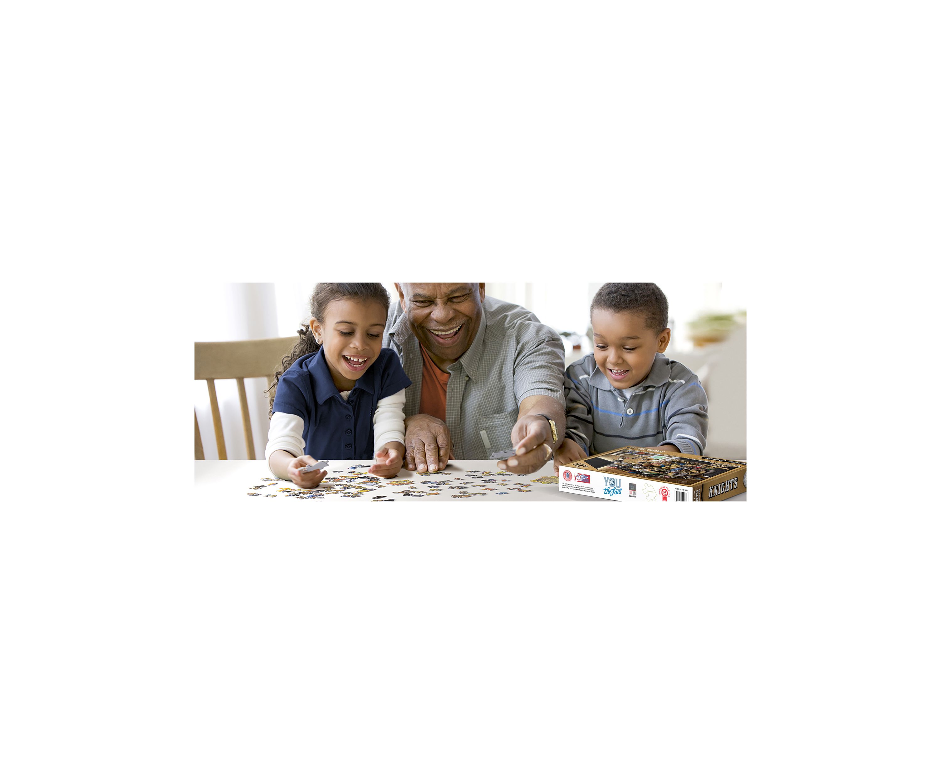 YouTheFan NCAA Central Florida Knights Purebred Fans 500pc Puzzle - "A Real Nailbiter"