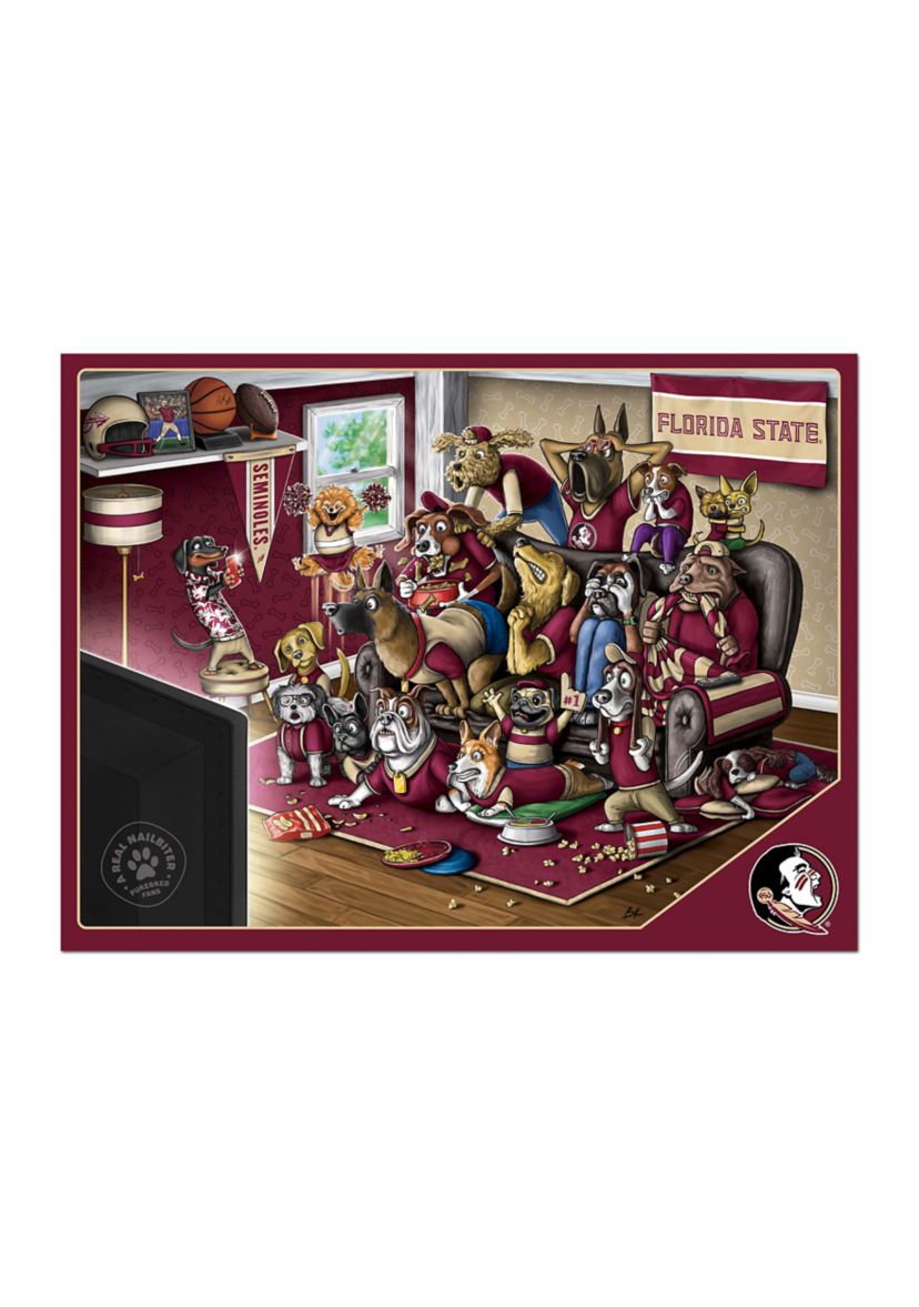 YouTheFan NCAA Florida State Seminoles Purebred Fans 500pc Puzzle - "A Real Nailbiter"