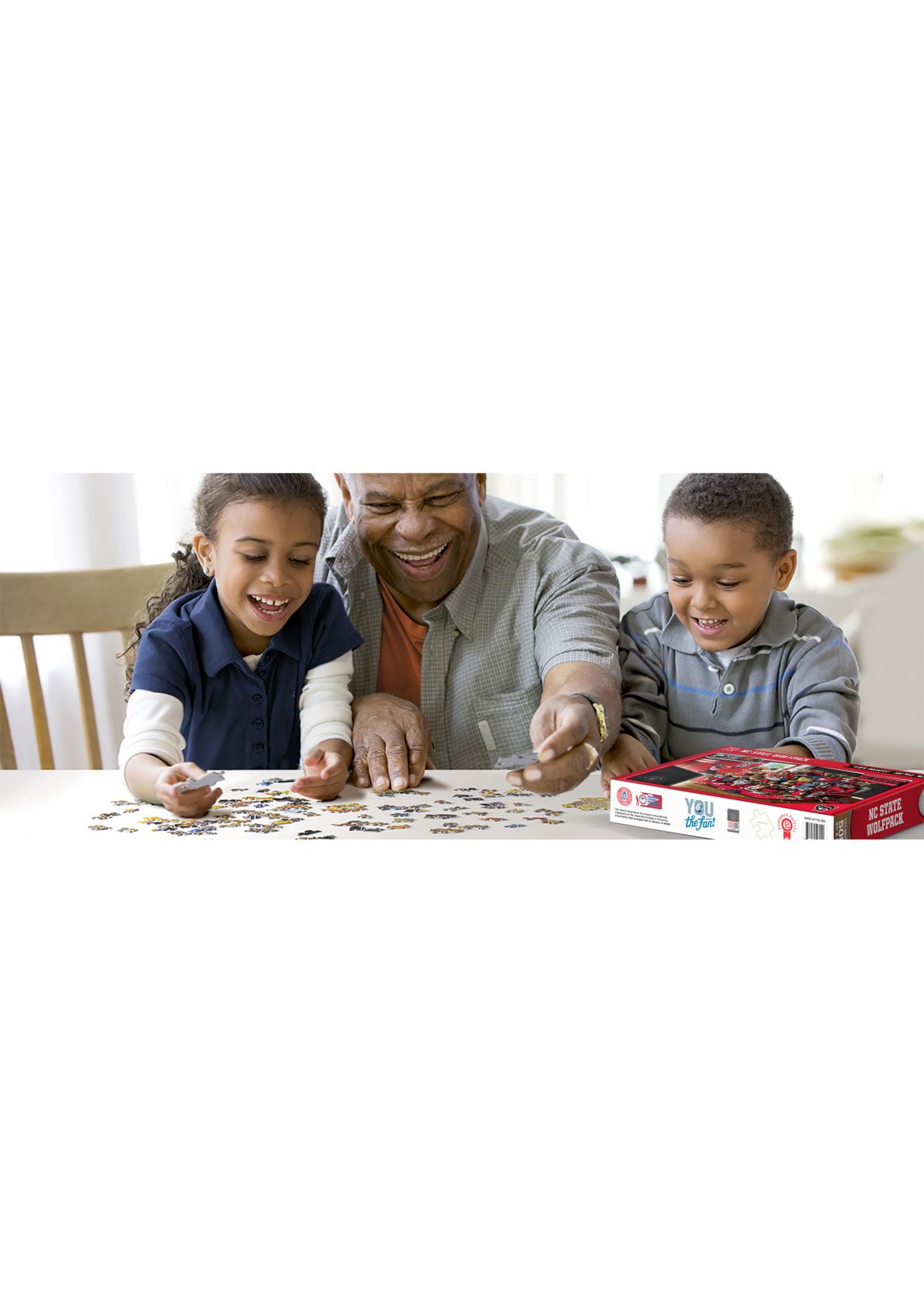 YouTheFan NCAA NC State Wolfpack Purebred Fans 500pc Puzzle - "A Real Nailbiter"