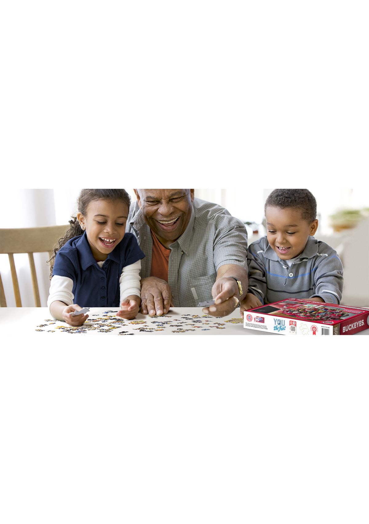 YouTheFan NCAA Ohio State Buckeyes Purebred Fans 500pc Puzzle - "A Real Nailbiter"