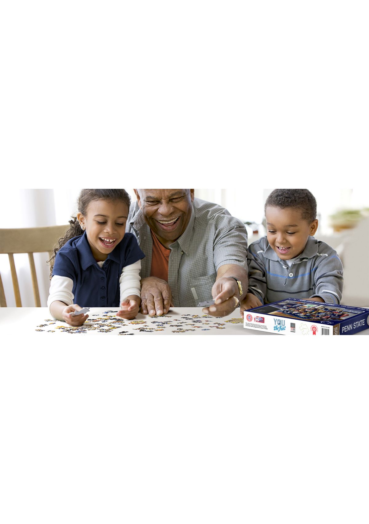 YouTheFan NCAA Penn State Nittany Lions Purebred Fans 500pc Puzzle - "A Real Nailbiter"