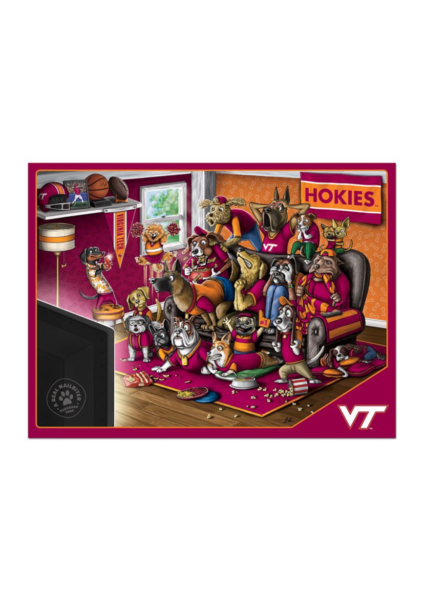 YouTheFan NCAA Virginia Tech Hokies Purebred Fans 500pc Puzzle - "A Real Nailbiter"
