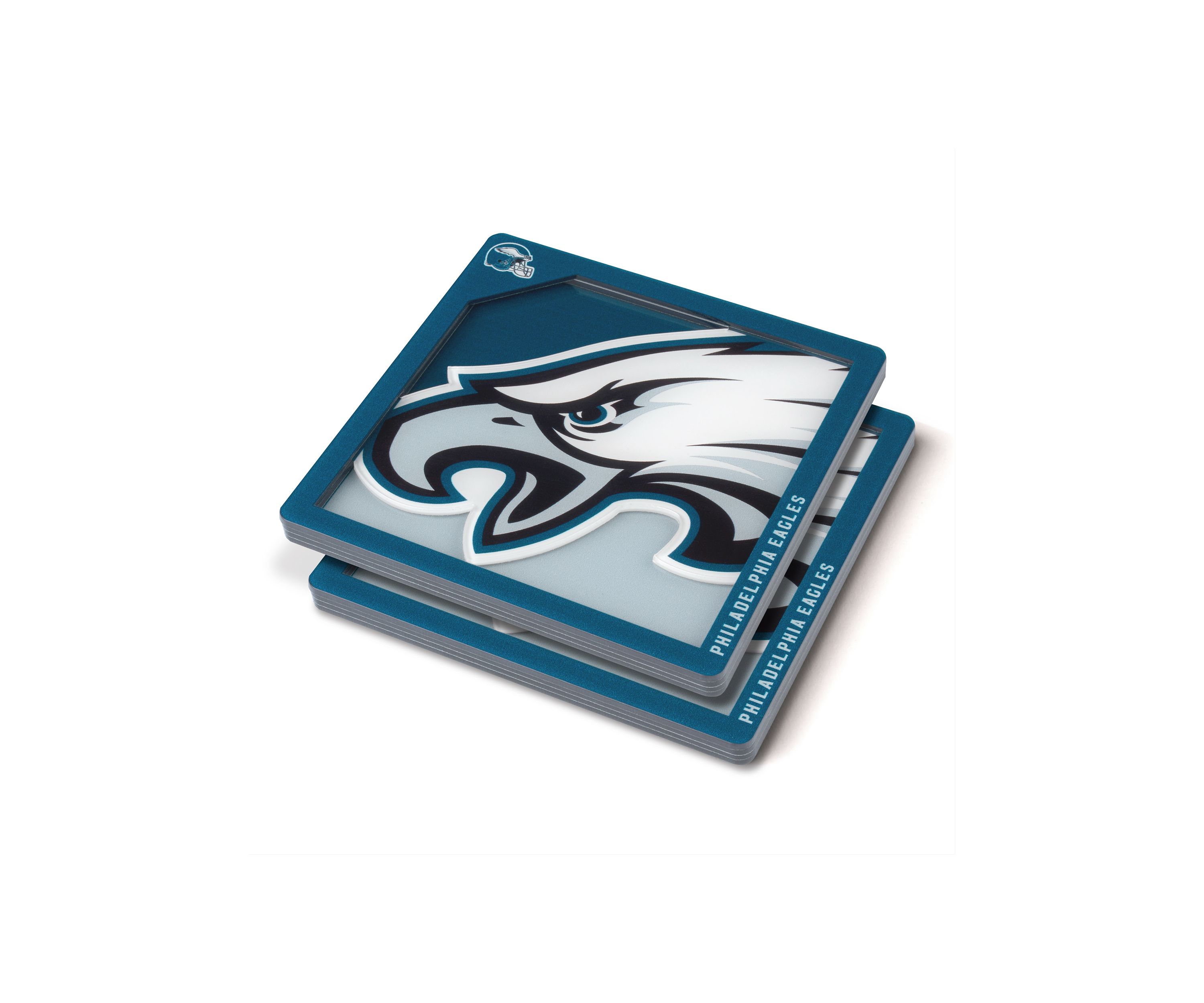 YouTheFan NFL Philadelphia Eagles 3D Logo Series Coasters