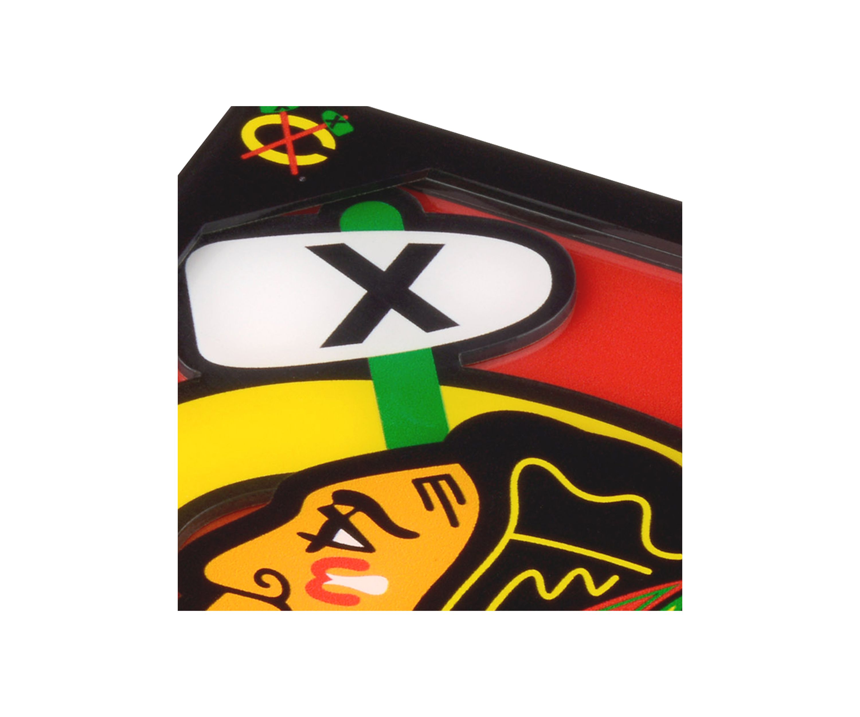 YouTheFan NHL Chicago Blackhawks 3D Logo Series Coasters