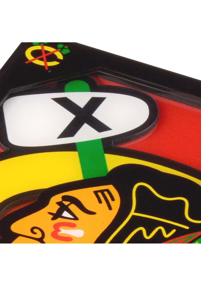 YouTheFan NHL Chicago Blackhawks 3D Logo Series Coasters