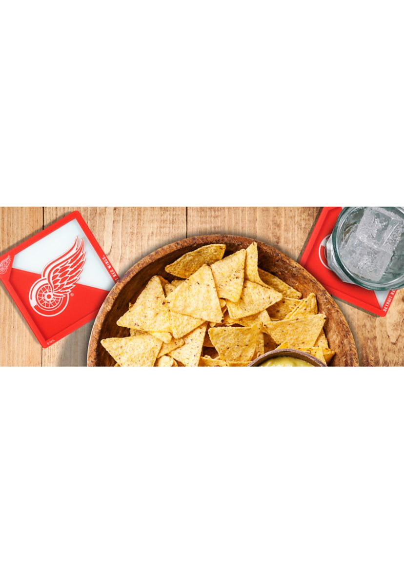 YouTheFan NHL Detroit Red Wings 3D Logo Series Coasters