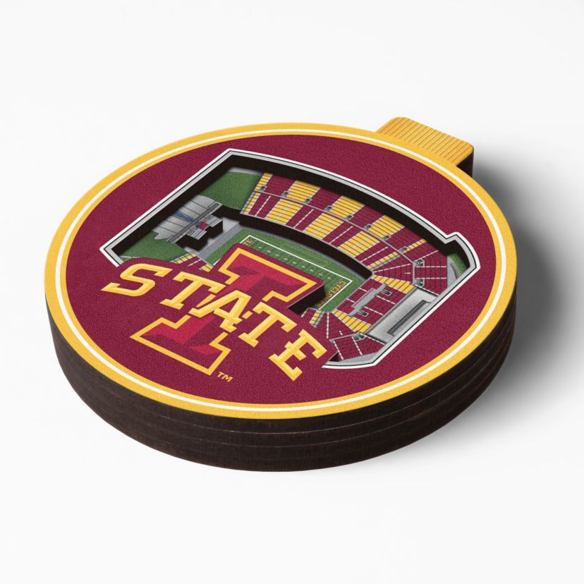 YouTheFan NCAA Iowa State Cyclones 3D StadiumView Ornament - Jack Trice Stadium