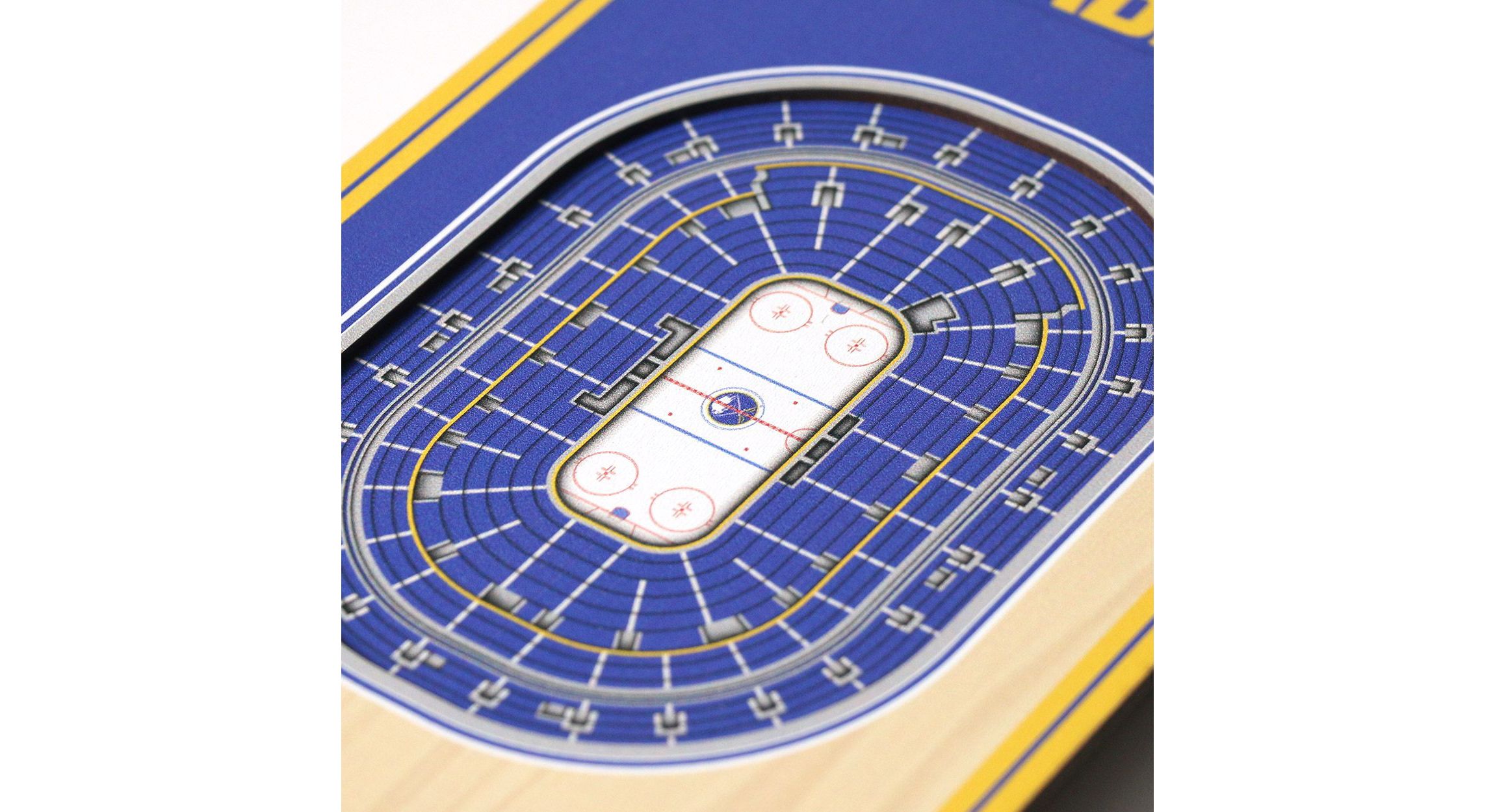YouTheFan NHL Buffalo Sabres 3D Stadium 6x19 Banner -  KeyBank Center