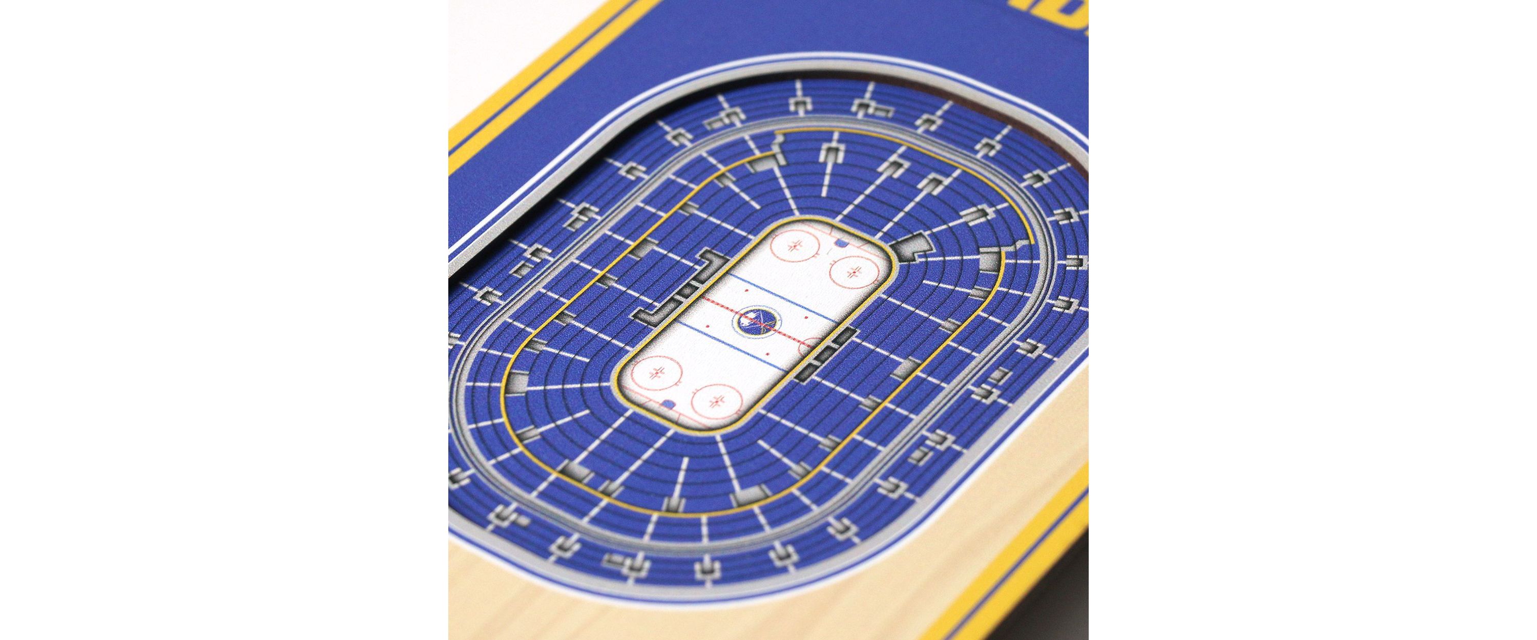 YouTheFan NHL Buffalo Sabres 3D Stadium 6x19 Banner -  KeyBank Center