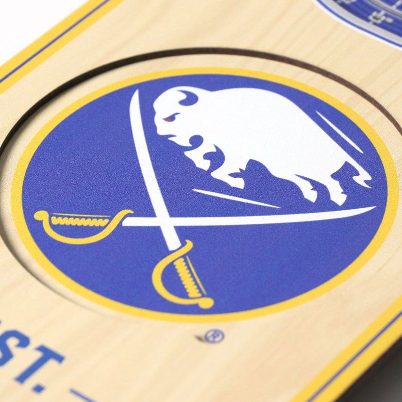 YouTheFan NHL Buffalo Sabres 3D Stadium 6x19 Banner -  KeyBank Center