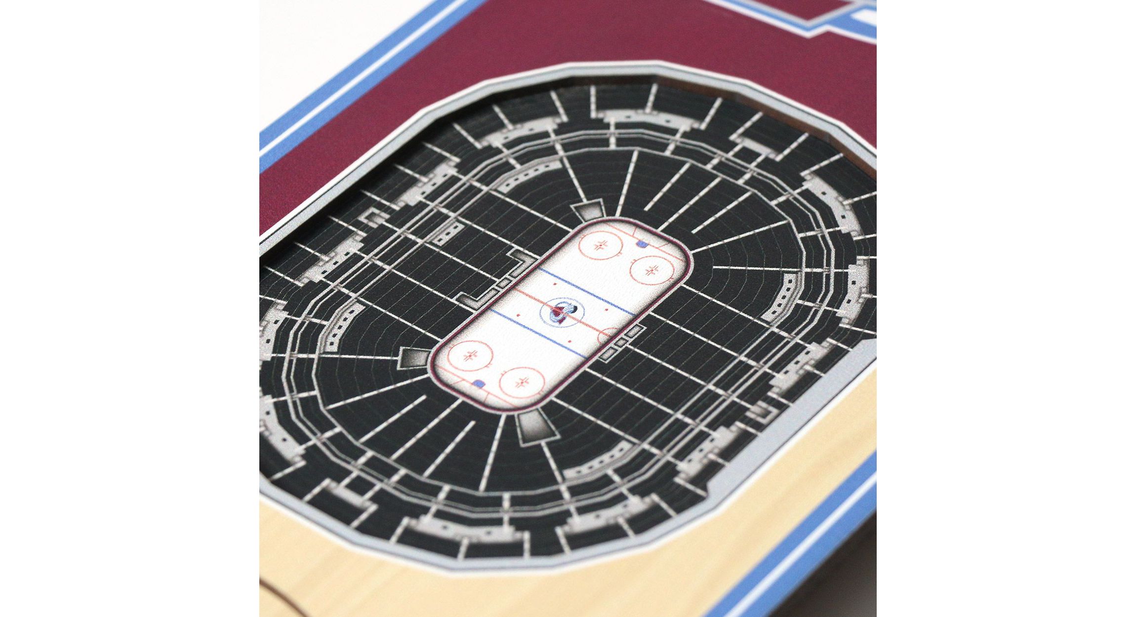 YouTheFan NHL Colorado Avalanche 3D Stadium 6x19 Banner -  Ball Arena