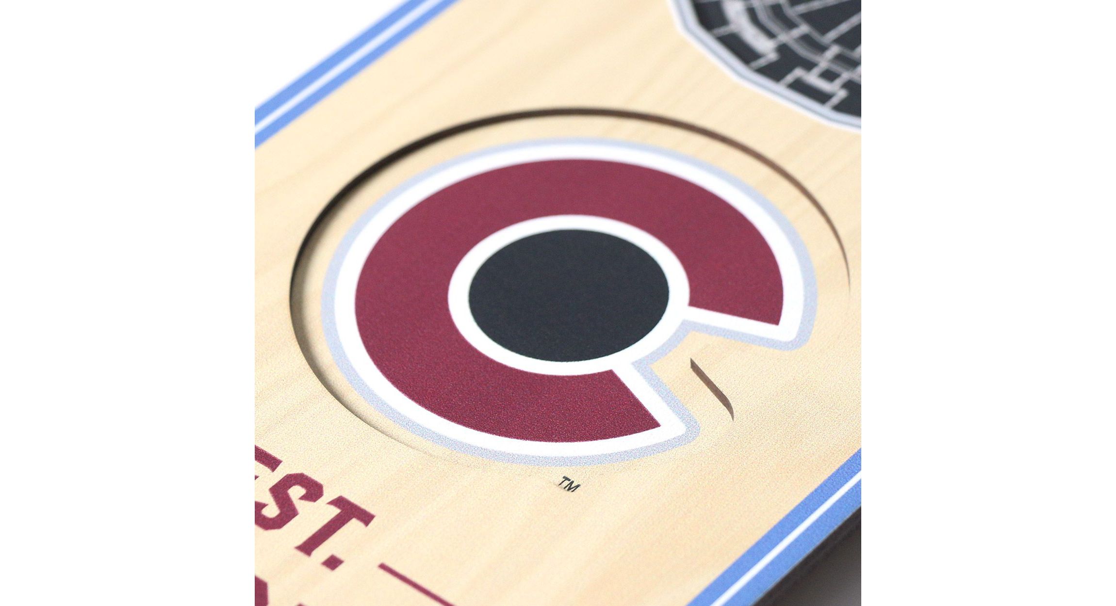 YouTheFan NHL Colorado Avalanche 3D Stadium 6x19 Banner -  Ball Arena