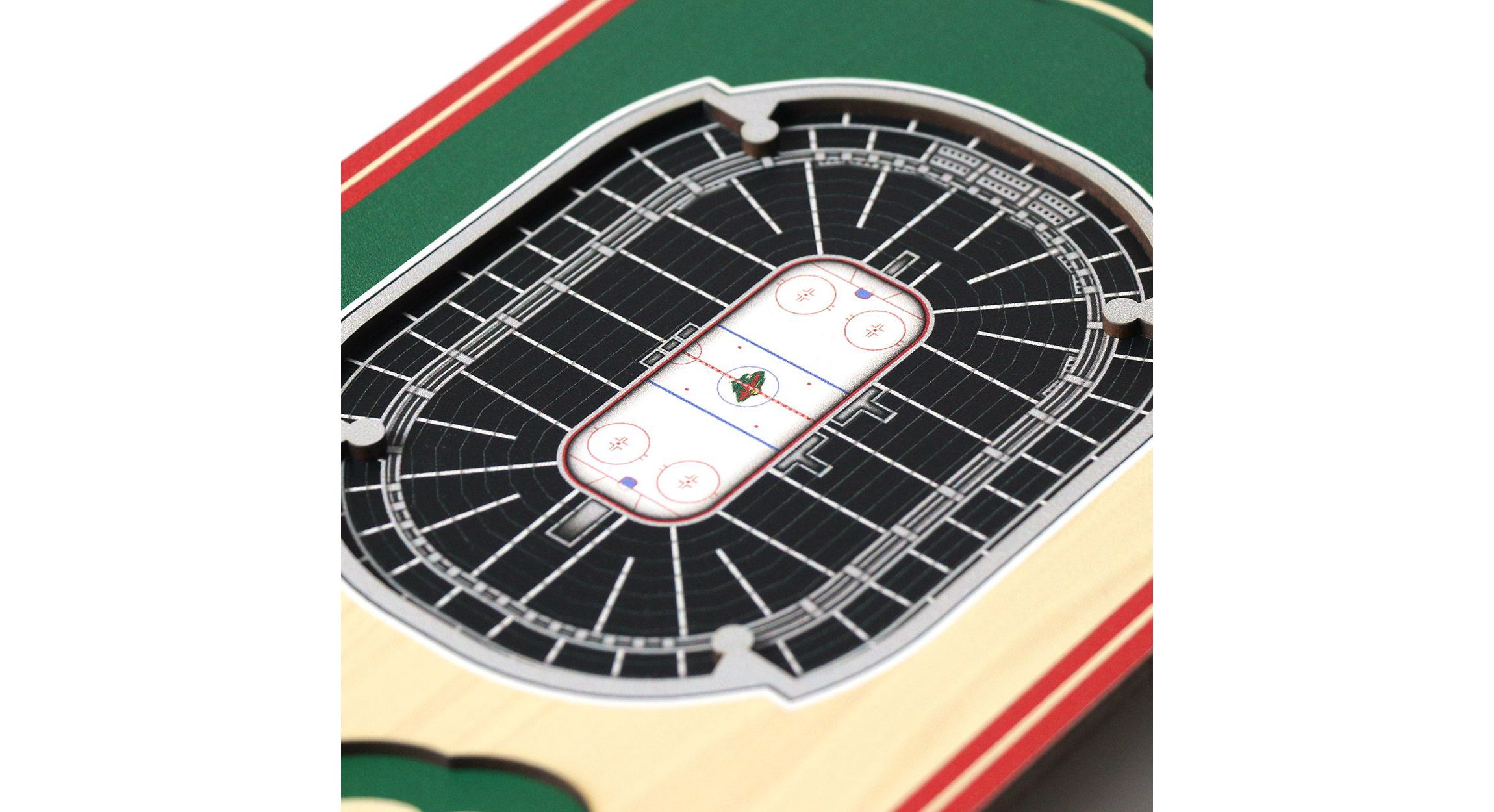 YouTheFan NHL Minnesota Wild 3D Stadium 6x19 Banner -  Xcel Energy Center